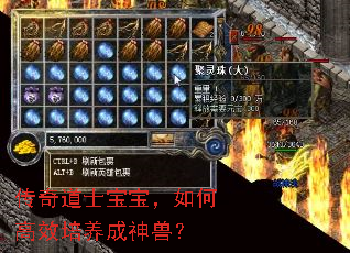 传奇道士宝宝,如何高效培养成神兽? 传奇道士宝宝,如何高效培养成神兽?