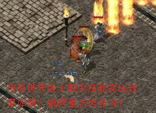 ��������սʿ��ɱ����ʵսЧ����Σ�ֵ���ص�������