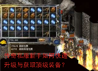传奇私服新手如何快速升级与获取顶级装备? 传奇私服新手如何快速升级与获取顶级装备?