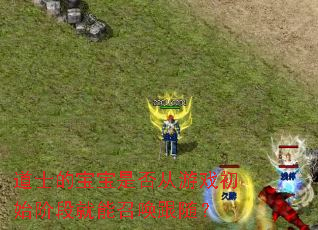 ��ʿ�ı����Ƿ����Ϸ��ʼ�׶ξ����ٻ����棿